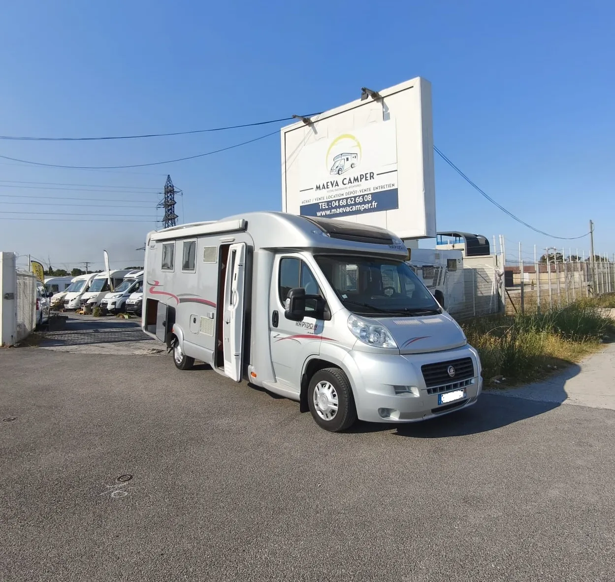 Camping-car occasion – Profilé — Camping-car profilé